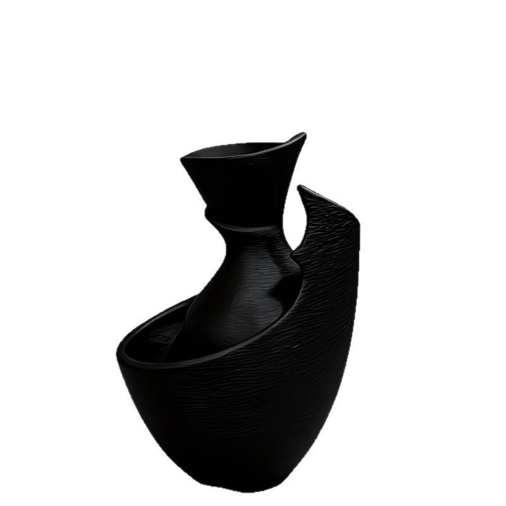 High-End Minimalist Vase Unique Flower Arrangement Ornaments Light Luxury Vase Bedroom