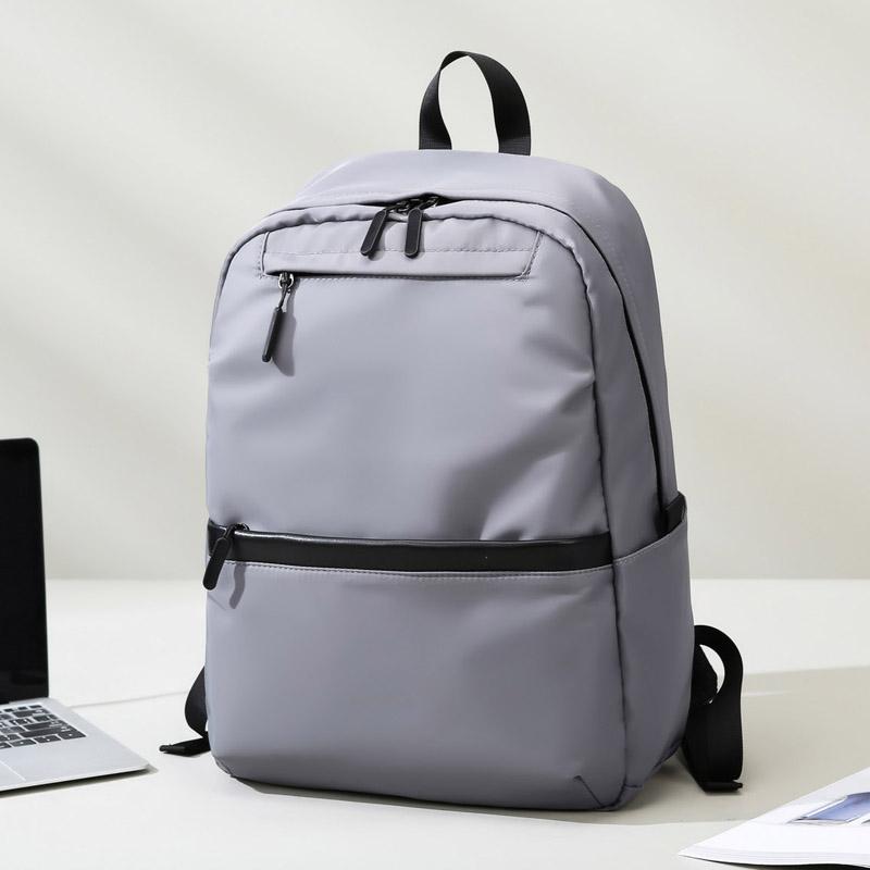 1 14 Inch Large Capacity Leisure Schoolbag Sports Simple Men And Women Universal Computer Backpack With Pendant