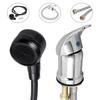 Flexible Spray Hose Salon Equipment Multiple Applications Zinc Alloy Construction Hygienic Shampoo Bowl Faucet