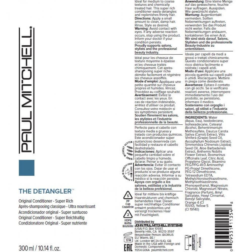 Paul Mitchell Original The Detangler 10.14 oz