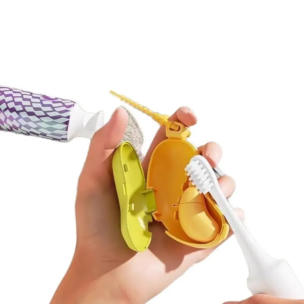 Banana Hiking Camping Brush Cap Case Bathroom Shelf  Portable Toothbrush Holder Must-have Travel Toothbrush Protective Cap Cute