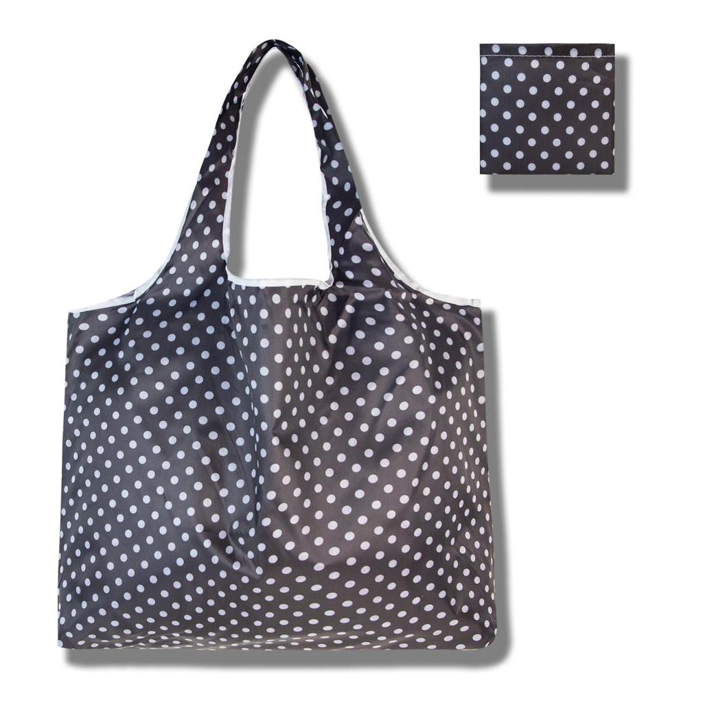 Eco-Friendly Large Capacity Foldable Tote Bag - Creative, Portable, Printed, and In Stock