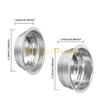 L8RE Coffee Filter Basket Stainless Steel Espresso Powder Holders Professional Coffee Filter for EC695 EC820 EC850 Machines
