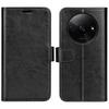 For Xiaomi Redmi A3 4G/Poco C61 4G Case Leather Crazy Horse Texture Wallet Folio Phone Cover