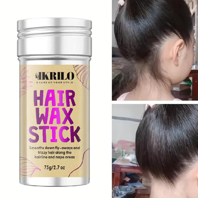 Premium Hair Wax Stick For Smooth Styling And Frizz Control With 75g For All Hair Types