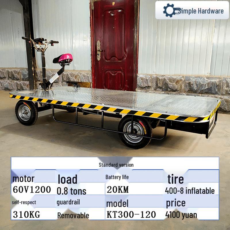 

Electric Heavy-Duty Flatbed Transporter CN plug (adapter included)
