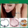 Ocean Heart Crystal Bracelet For Women With Silver Plating Fashion Jewelry Gift