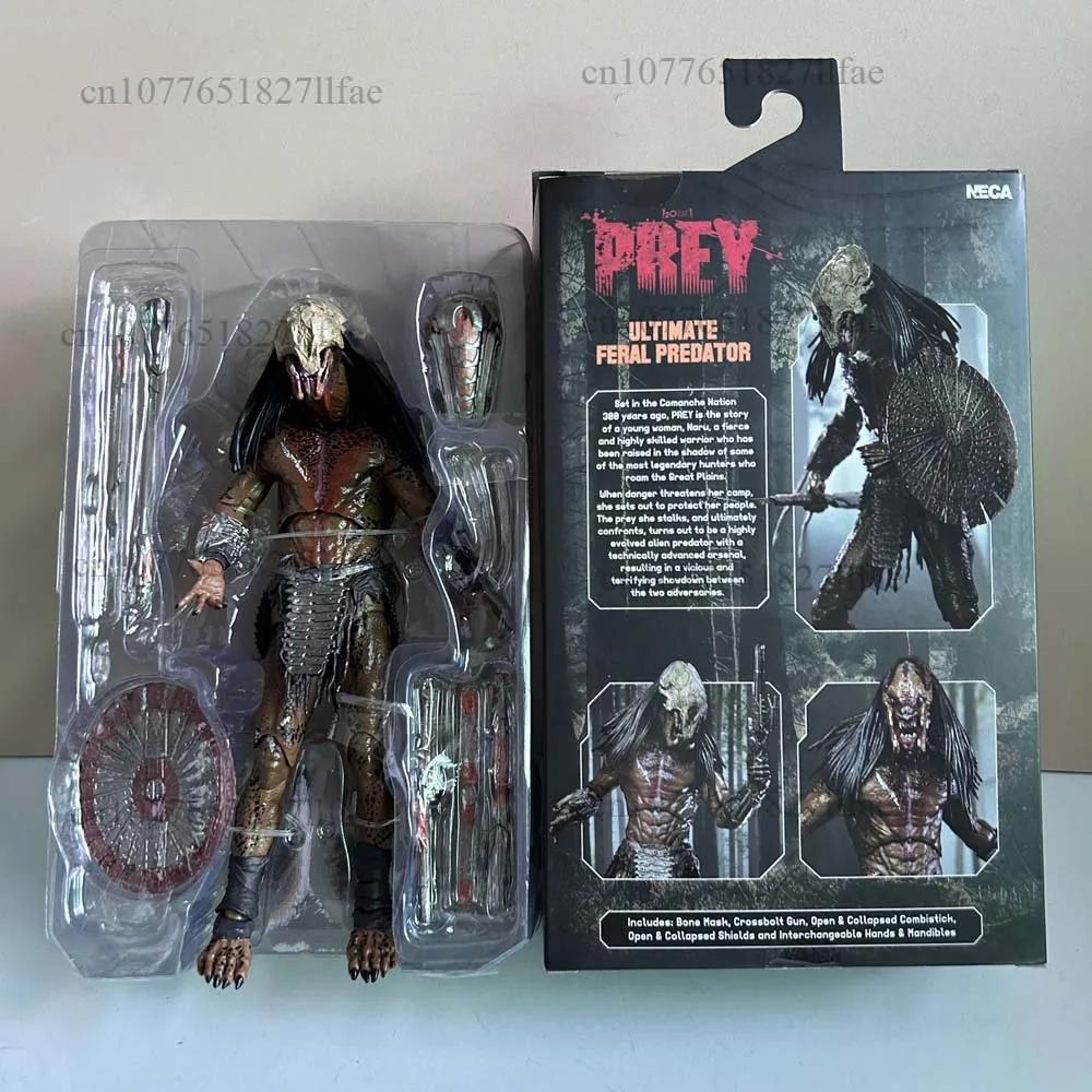 NECA Prey Ultimate Feral Predator 7inch Scale Action Figure The Thing Deluxe Ultimate Dog Creature Figure Collectible Model Toys