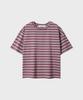 LEIRE Essential Striped Crop T-Shirt (7 Colors) (Type A)