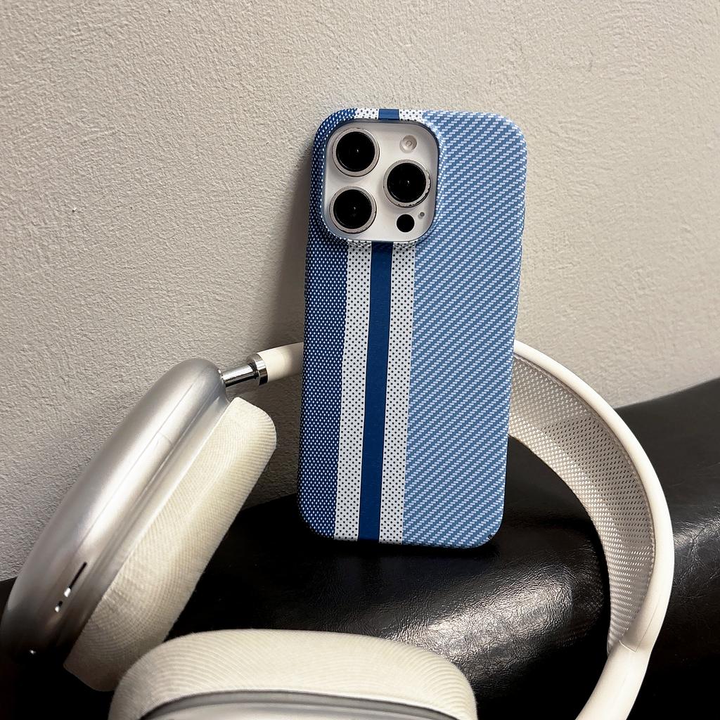 Kohlefaser-Textur Kunststoff Matt Stoßfänger Hülle Für iPhone 17 Air 16 15 14 13 12 Plus Pro Max Schlank Stoßfest Harte Rückseite Abdeckung