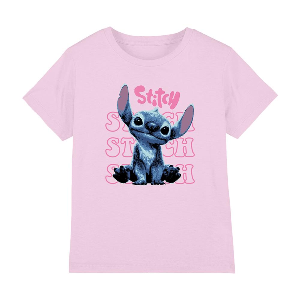 Lilo & Stitch Girls Cute As Can Be Stitch Action Pose T-Shirt