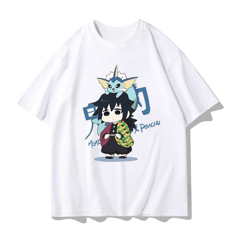 

Demon Slayer QVersion Cotton TShirt for Adults and Children Nine Hashira Main Characters Anime Short Sleeve S