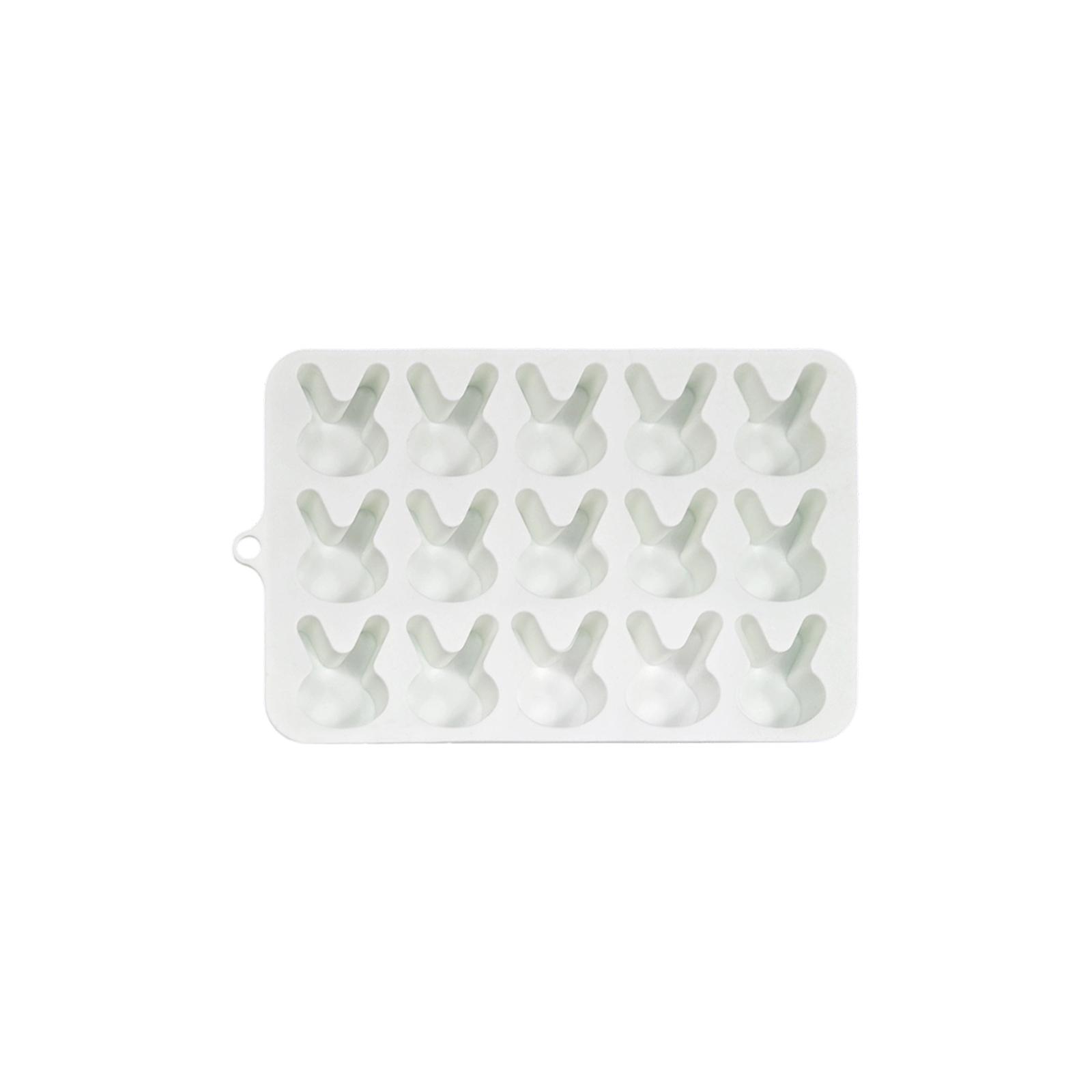 

Bunny Cake Mold, Head Pudding Dessert Chocolate Baking Silicone Mold Baking Pan One Size
