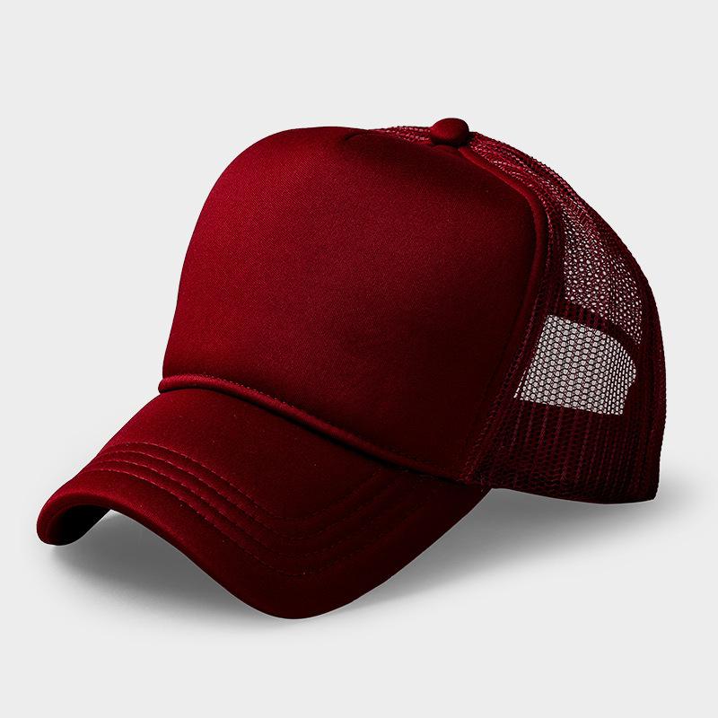 2025 Big Size Trucker Hat Male Summer Mesh Sun Cap Lady Leisure Baseball Caps Man Big Size Snapback Hats 56-59cm 59-63cm