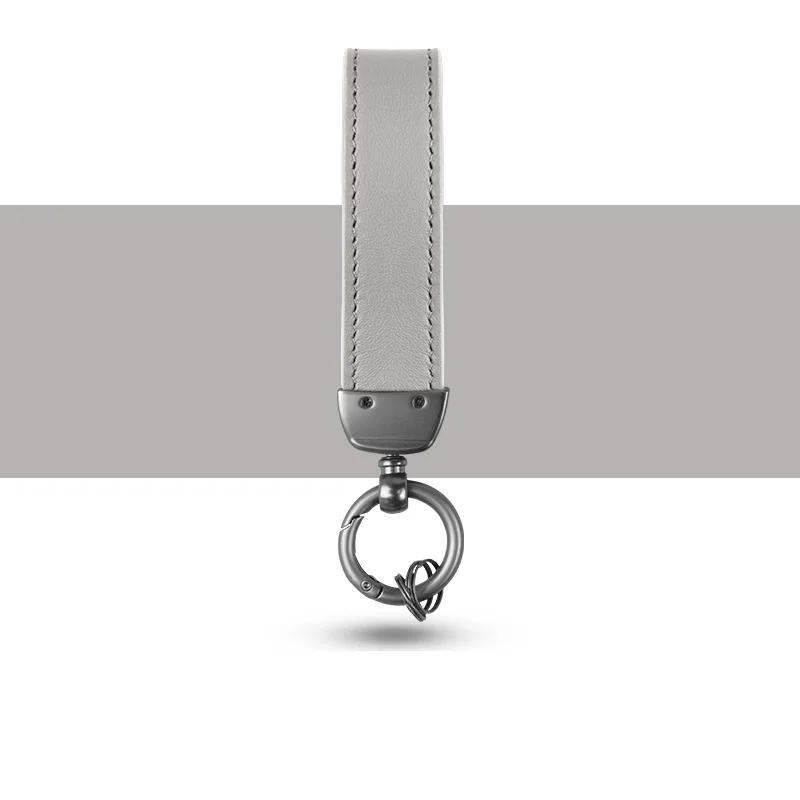 

Розкішна Натуральна Шкіра для Porsche Boxster Cayman Panamera Cayenne Macan 718/911 Taycan Чохол для Ключа Автомобіля Захисний Брелок