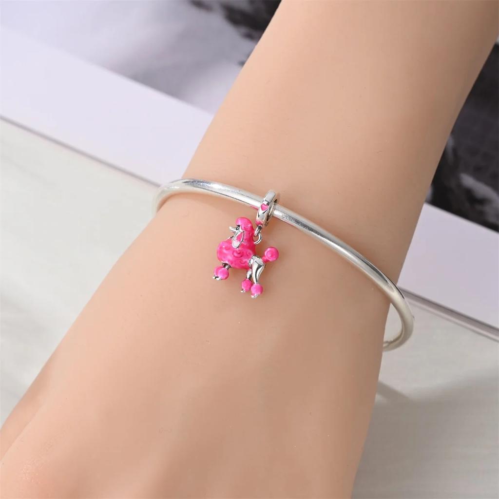 Brand New Copper Metal Charm Bead Components Animal Elephant Chameleon Fish Cat Bead Component Compatible With Authentic Original Bracelet High