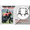 Black Fit for Honda Nx-500 "Lower & Upper Crash Guard with Fittings"