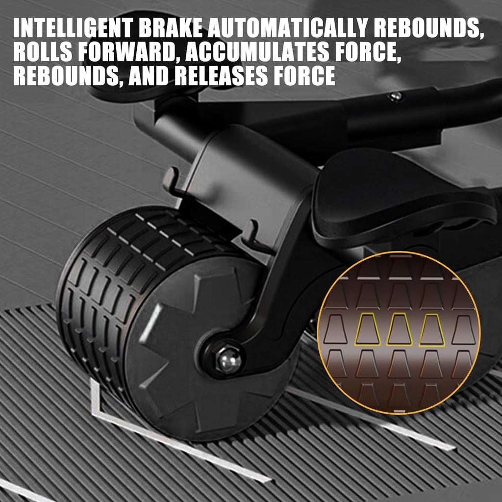 Elbow Support Automatic Rebound Abdominal Wheel Ab Roller for Abdominal Exercise Machine Abs Workout Equipment