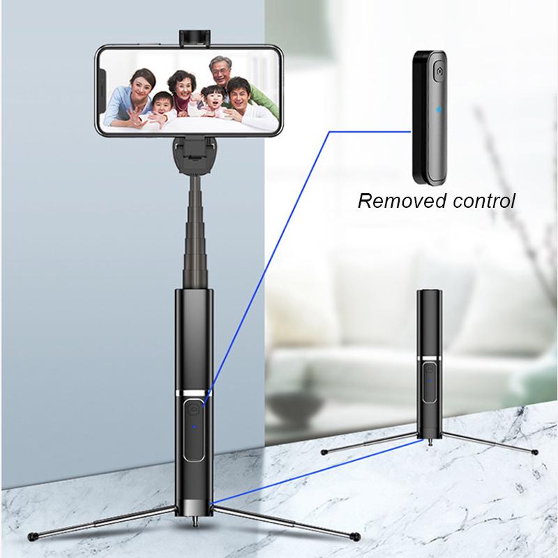 6 in 1 wireless bluetooth selfie stick Extendable and Portable Selfie Stick