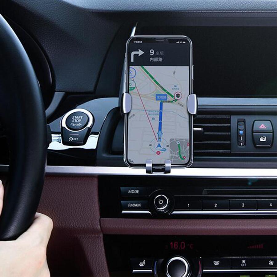 New Mobile Phone Gravity Bracket 360-degree Air Vent Mount Stand Phone Holder