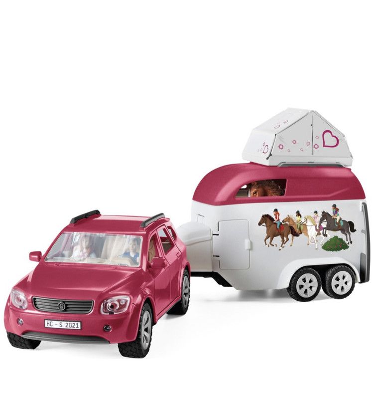 Набор с прицепом и машиной