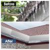 2Pcs Aluminum Gutter Rain Diverter Gutter Valley Splash Guard Rain Gutter Valley Roofing Gutter Guard Easy To Install