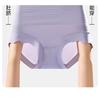 High Waist Tummy Control Butt Lifting Compression Shapewear Pants Ice Silk Seamless Plus Size