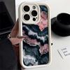 Phone Cover Case for iPhone 17 Pro Max Air 17e 12 Pro 14 16 15 Plus 13 11 Luxury Marble Pattern