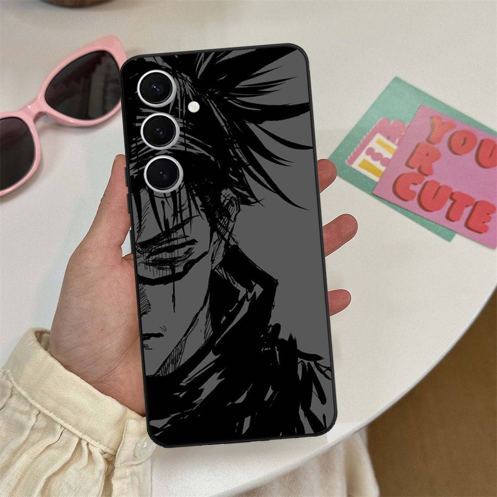 Anime Jujutsu Kaisen Choso Phone Case For Samsung S 20 21 22 23 Lite Plus Ultra Clear Mobile Cover Funda