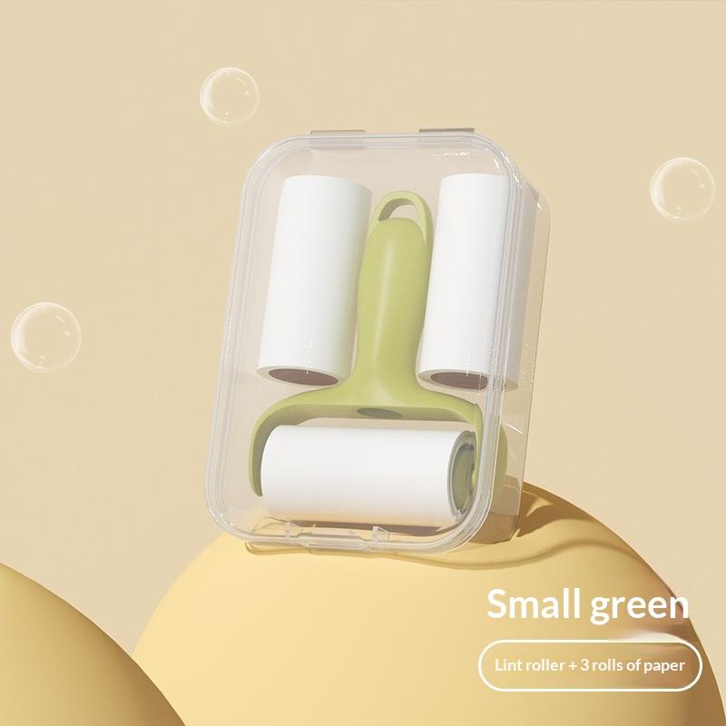 Mini Lint Roller Portable Sticky Roller High Adhesive For Pet Hair Clothes Dust Removal Cleaning Tool