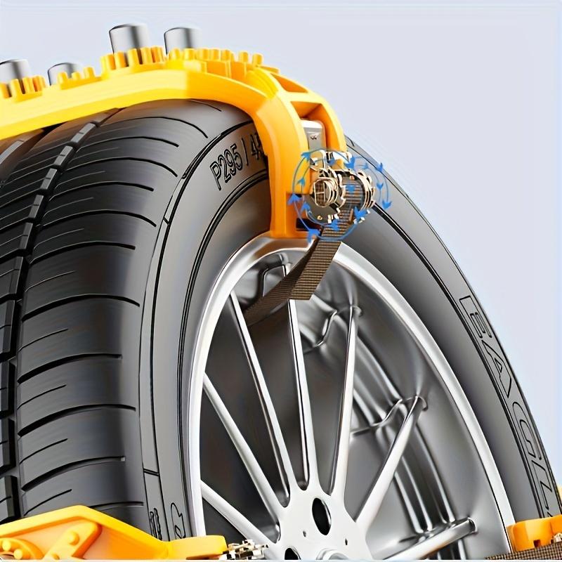Universal Car Snow Chains, Thickened Tire Anti-skid Strips, Emergency Universal Snow Chains