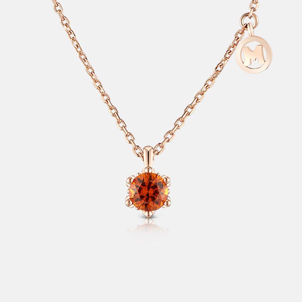 Rene Silver Rose Necklace 42Cm A211Sn9121Rpy