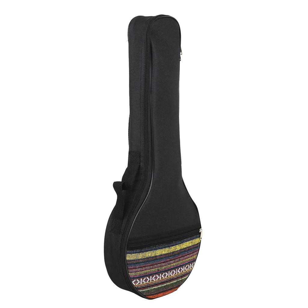 IRIN 4 String Banjo Case Carrying Bag Waterproof Non-woven Fabric Backpack Foldable Banjo Handbag String Instrument Accessory