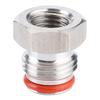 19/32in‑18 UNF Beer Keg Connectors 1/4in FFL Keg Adapter Plug Adapter Connector  Brewing Equipment