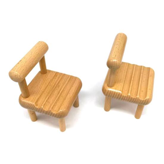 Mobile Phone Holder Multifunctional Anti-slip Steady Universal Wooden Smartphone Support Portable Beech Wood