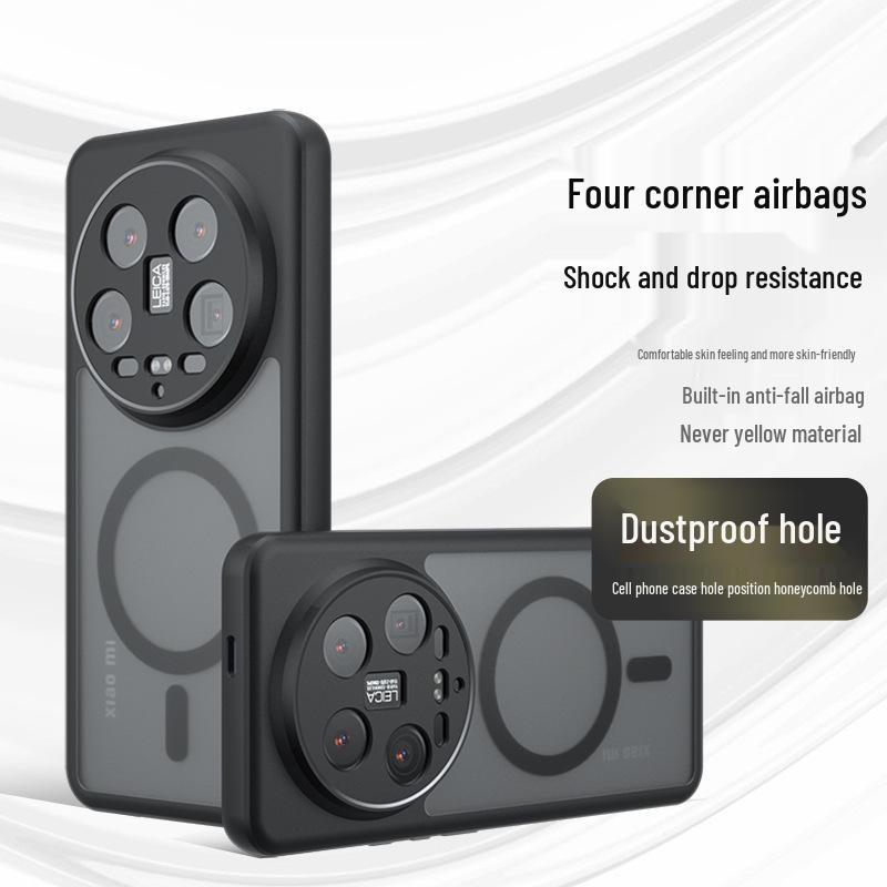 Xiaomi Poco F7U Skin-Feel Matt Magnetisch Qi Armor TPU Hülle für PocoX7Pro