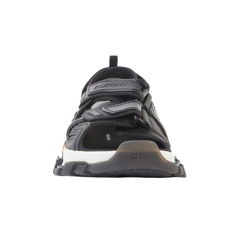 Balenciaga Track Sandals 'Clearsole Black Red' 655954W2CC31096
