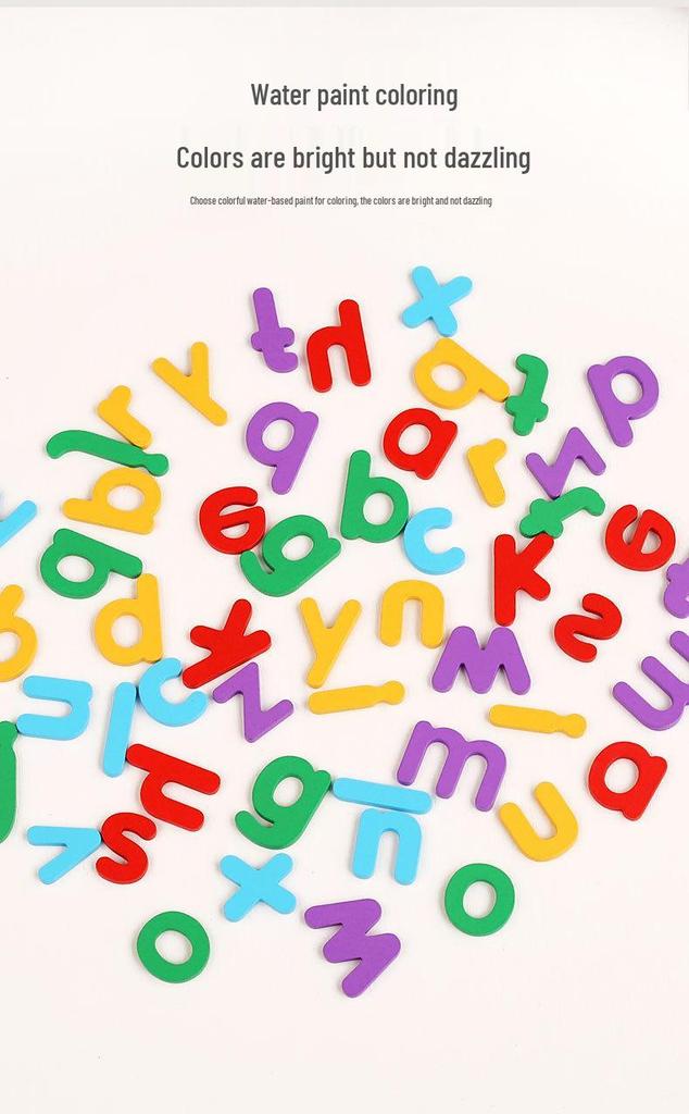 Children's English Alphabet Wooden Letter Matching Set