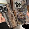 Vintage Wood Grain Pattern Plating Phone Case For Xiaomi Poco X5 X6 X7 X8 Pro Max F8 Ultra F7 M8 M7 M5S Redmi 15C 15 14C 13C 13
