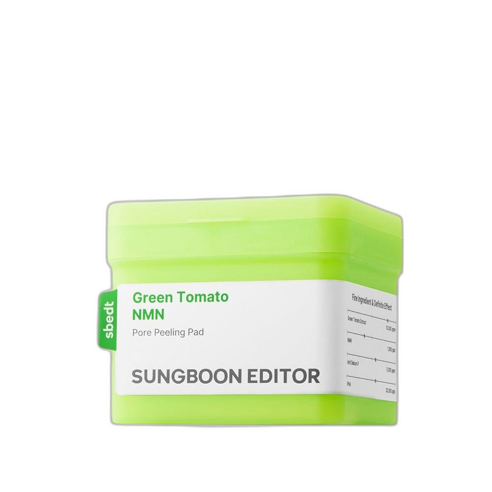 SUNGBOON EDITOR Green Tomato NMN Pore Peeling Jumbo Pad 60 pads