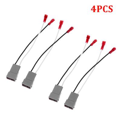 4 Piezas Arnés de Cableado de Altavoz de Audio para Coche Conectores Adaptador Aptos Para Honda Acura