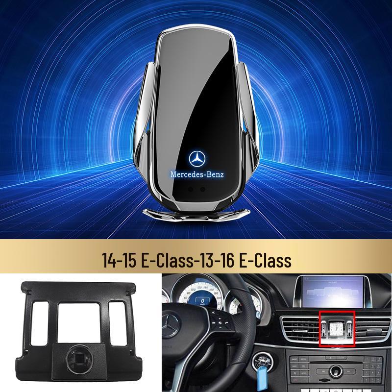 Bezdrátový držák telefonu s rychlým nabíjením Mercedes-Benz pro třídu C/třídu R/třídu S/třídu E/GLK/třídu B
