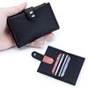 Trendy Women's Leather Cards Wallet Multi-pocket Compact Bifold Card Holder, Stylish Credit Card Case for Daily & Travel Storage