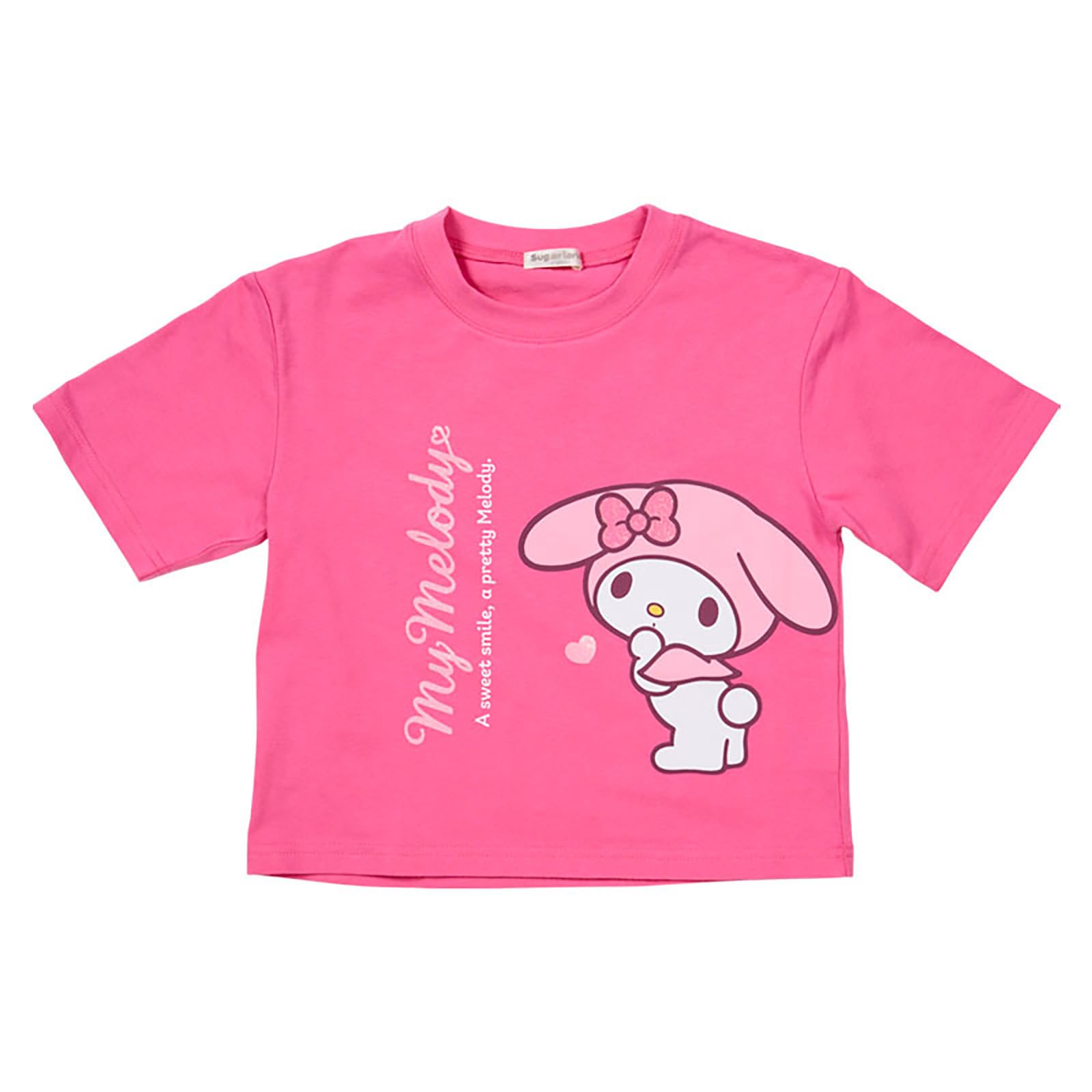 Sanrio Kids My 827380 Short-Sleeve T-Shirt, Melody, 120cm,