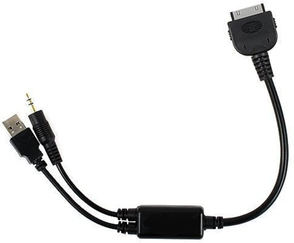BMW Mini USB AUX Input Cable – Replaces 61120440796/61120440812 – For 2007+ 1/3/5/6/7/X5/X6 & Mini R55-R57