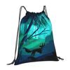 Shadow Wolves Stalk The Silver Wood New Arrivals Unisex Bags Student Bag Backpack Animation Fairytale Story Book Wolves Woods