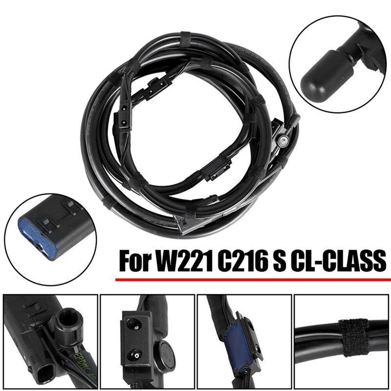New Windshield Windscreen Washer Nozzle Jet Hose A2218600292 for -Mercedes-Benz W221 C216 2007-2014 CL550 600 S350 S400