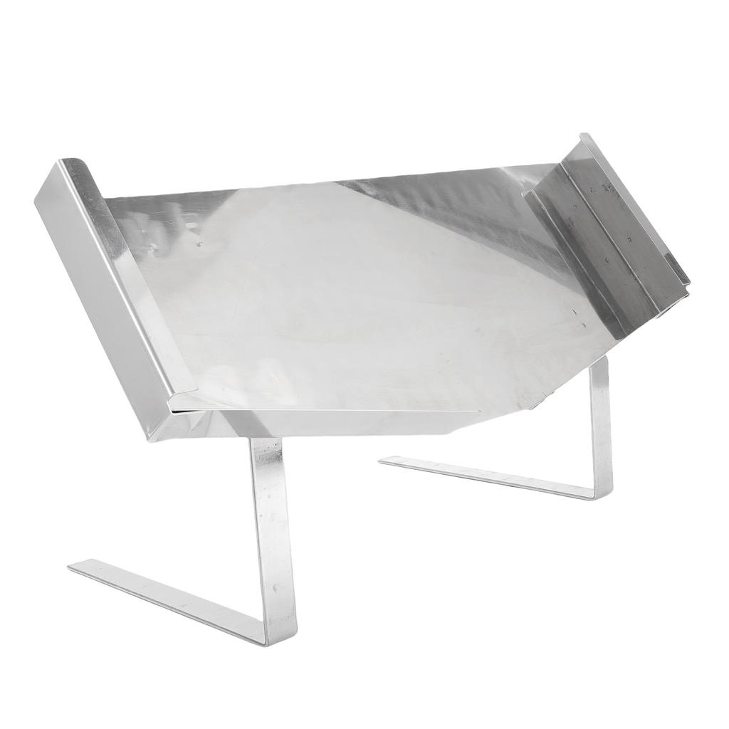 Honeycomb Frame Display Stand Comb Honey Display Stand Stainless Steel Honey Uncapping Holder for Beekeeping