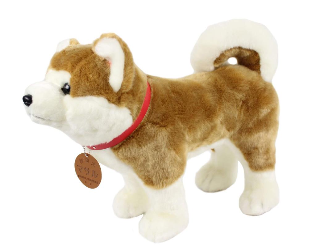 Akita dog Masaru plush standing size L toy,