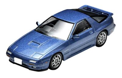 Tomica Limited Vintage Neo Mazda Savanna 1989 färdig produkt 1/64 LV-N192b RX-7 GT-X modell, blå,